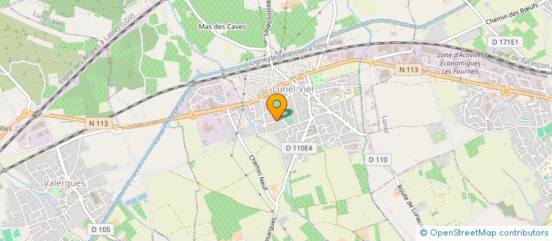 localisation de l'entreprise MONSIEUR GREGORY ORSATO  LUNEL-VIEL