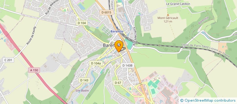 localisation de l'entreprise MONSIEUR GREGORY PAGNEN  BARENTIN