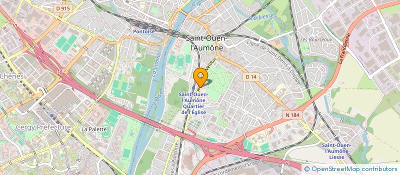 localisation de l'entreprise MONSIEUR GREGORY PAIN à SAINT-OUEN-L'AUMONE