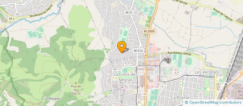 localisation de l'entreprise MONSIEUR GREGORY PAPON  CLERMONT-FERRAND