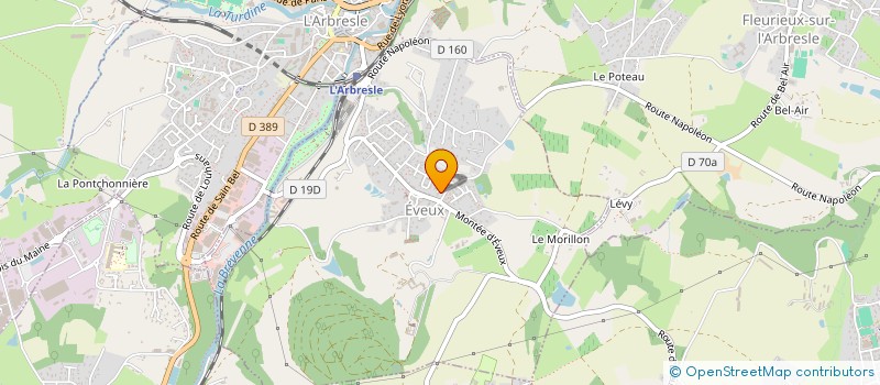 localisation de l'entreprise MONSIEUR GREGORY PARRAS  SAINT-GERMAIN-NUELLES