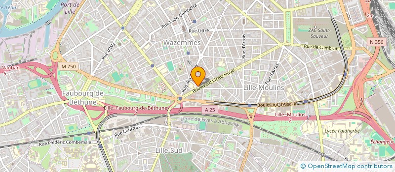 localisation de l'entreprise MONSIEUR GREGORY PASQUET à LILLE