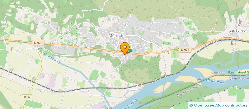 localisation de l'entreprise MONSIEUR GREGORY PAULVE  MERINDOL