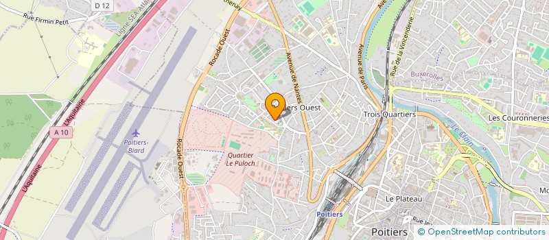 localisation de l'entreprise MONSIEUR GREGORY PEDROS à POITIERS