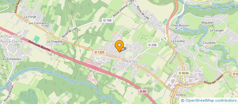 localisation de l'entreprise MONSIEUR GREGORY PEGUET  NANGY