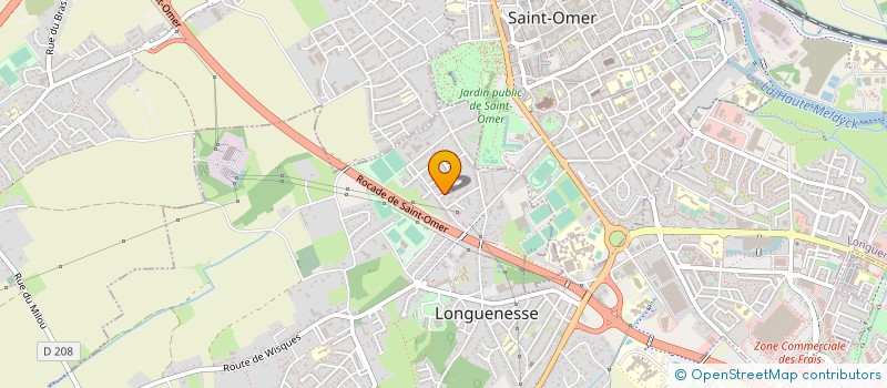 localisation de l'entreprise MONSIEUR GREGORY PEIGNE  LONGUENESSE