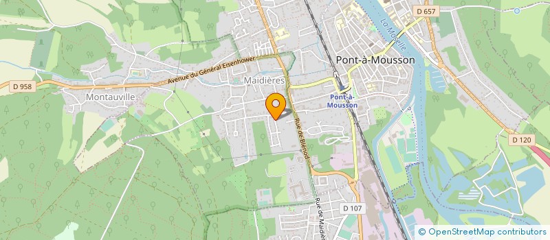 localisation de l'entreprise MONSIEUR GREGORY PEREIRA  MORVILLE-SUR-SEILLE