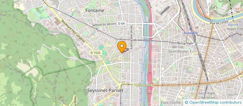 localisation de l'entreprise MONSIEUR GREGORY PERONNARD-PERROT  FONTAINE