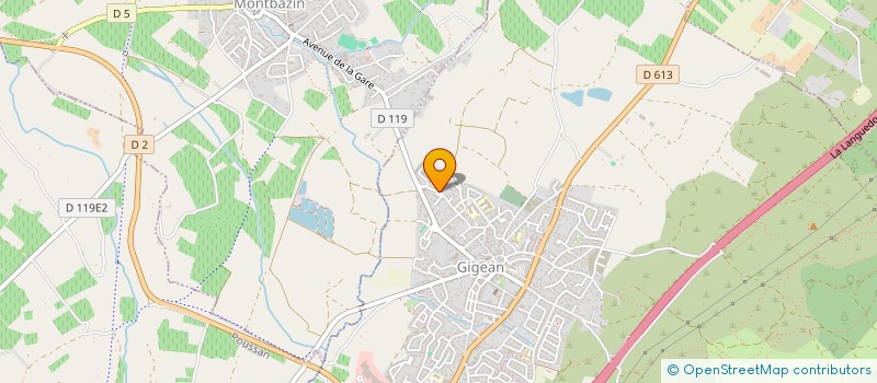 localisation de l'entreprise MONSIEUR GREGORY PERRAULT  GABIAN