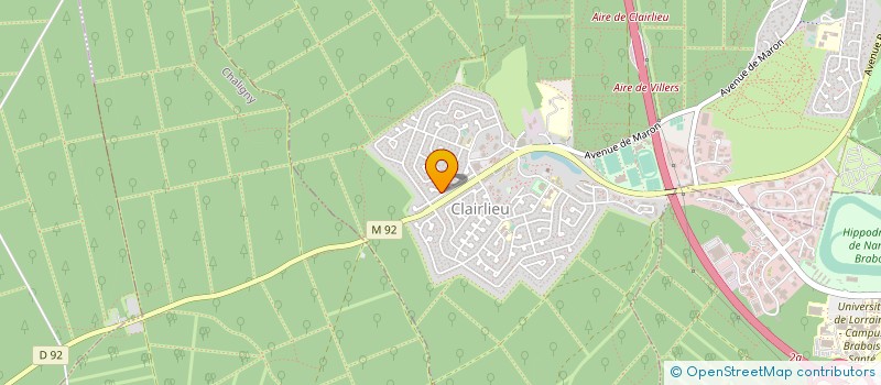 localisation de l'entreprise MONSIEUR GREGORY PERREUX  VILLERS-LES-NANCY