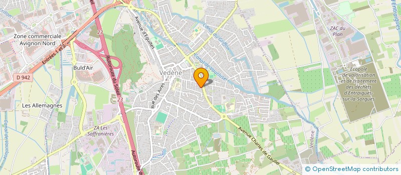 localisation de l'entreprise MONSIEUR GREGORY PETIT  VEDENE