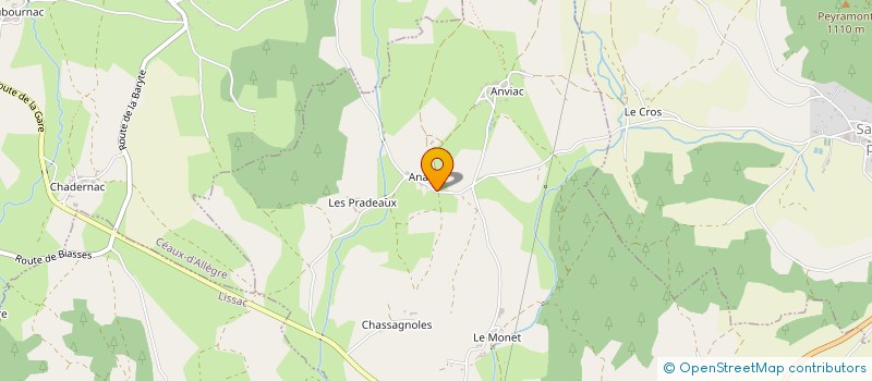 localisation de l'entreprise MONSIEUR GREGORY PICARD à SAINT-PAULIEN