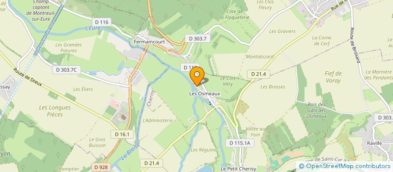 localisation de l'entreprise MONSIEUR GREGORY PIECQ à CHERISY
