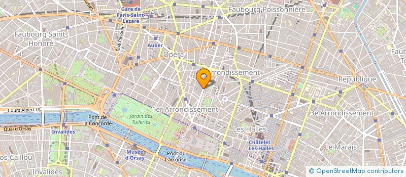 localisation de l'entreprise MONSIEUR GREGORY PILLON  PARIS