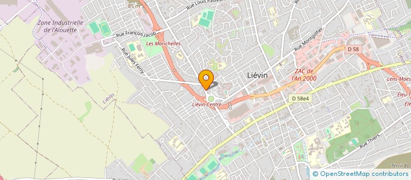 localisation de l'entreprise MONSIEUR GREGORY PILOT  LIEVIN