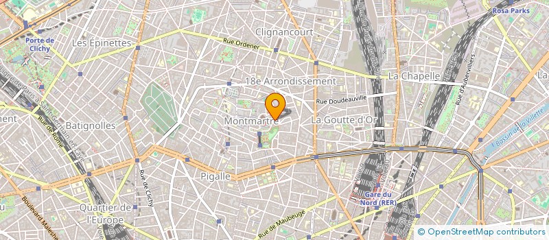 localisation de l'entreprise MONSIEUR GREGORY PITON SAINT MARTIN  PARIS