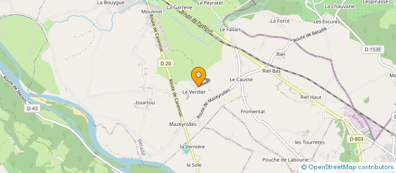 localisation de l'entreprise MONSIEUR GREGORY POULET  BETAILLE