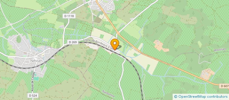 localisation de l'entreprise MONSIEUR GREGORY POUSSINES  NARBONNE