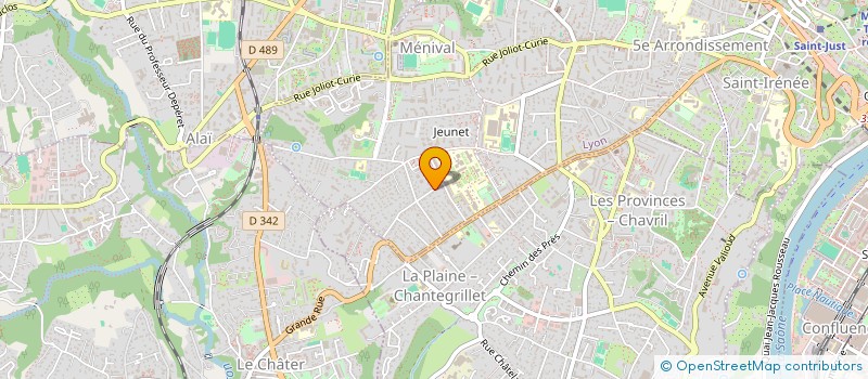 localisation de l'entreprise MONSIEUR GREGORY PROUST  LYON