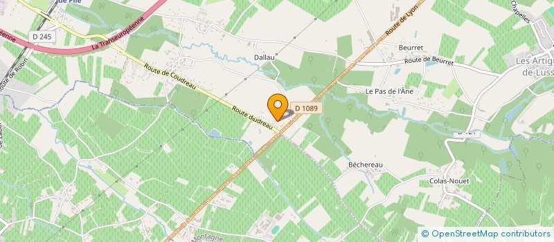 localisation de l'entreprise MONSIEUR GREGORY PUJOS  SAINT-DENIS-DE-PILE