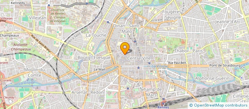 localisation de l'entreprise MONSIEUR GREGORY QUETIER à RENNES