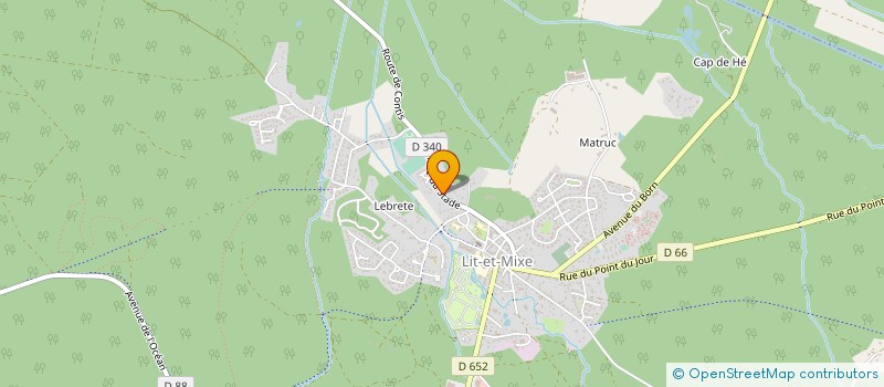 localisation de l'entreprise MONSIEUR GREGORY QUILLACQ  LIT-ET-MIXE