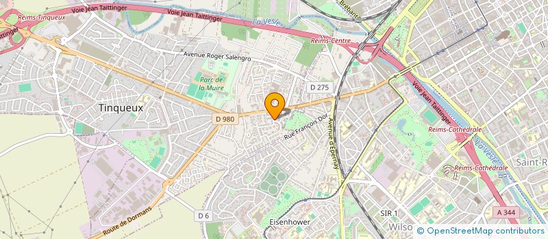 localisation de l'entreprise MONSIEUR GREGORY RABATE  TINQUEUX