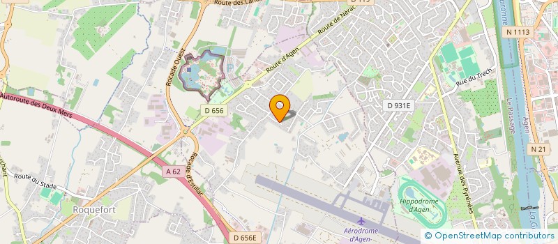 localisation de l'entreprise MONSIEUR GREGORY RAGUEL  ESTILLAC