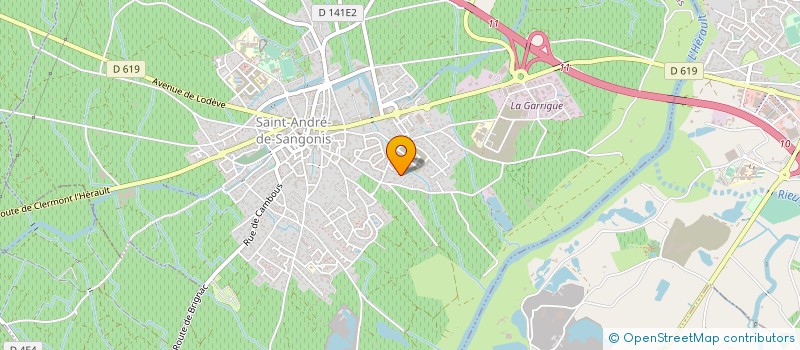 localisation de l'entreprise MONSIEUR GREGORY RAIMBAULT  SAINT-ANDRE-DE-SANGONIS