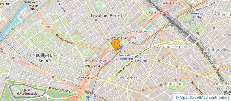 localisation de l'entreprise MONSIEUR GREGORY RAMADE  PARIS