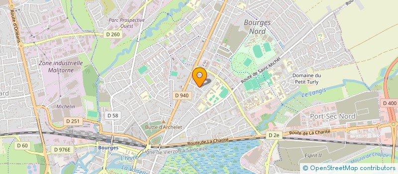 localisation de l'entreprise MONSIEUR GREGORY RANDOUR  BOURGES