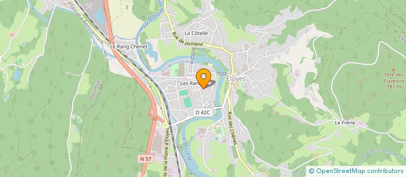 localisation de l'entreprise MONSIEUR GREGORY REBILLOT  ELOYES