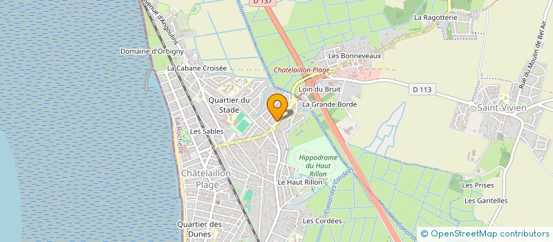 localisation de l'entreprise MONSIEUR GREGORY REDON à CHATELAILLON-PLAGE