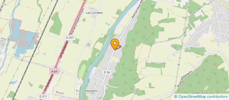 localisation de l'entreprise MONSIEUR GREGORY REDONNET à MURET