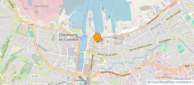 localisation de l'entreprise MONSIEUR GREGORY REGIS ERIC LITRE à CHERBOURG-EN-COTENTIN