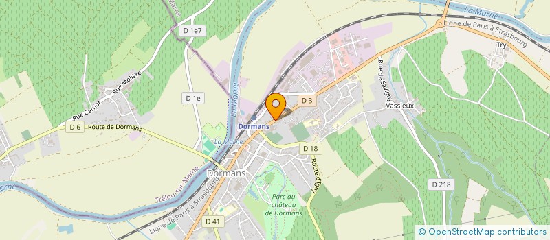 localisation de l'entreprise MONSIEUR GREGORY REGNAULT  DORMANS