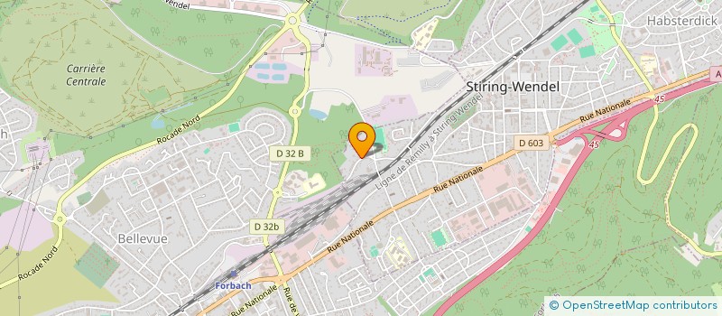 localisation de l'entreprise MONSIEUR GREGORY REINHARD  STIRING-WENDEL