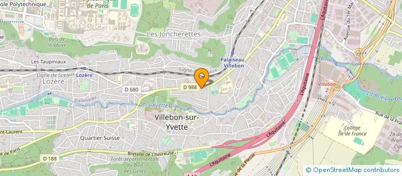 localisation de l'entreprise MONSIEUR GREGORY ROBERT à PALAISEAU
