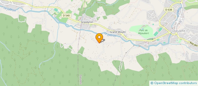 localisation de l'entreprise MONSIEUR GREGORY ROBERT  DIEULEFIT