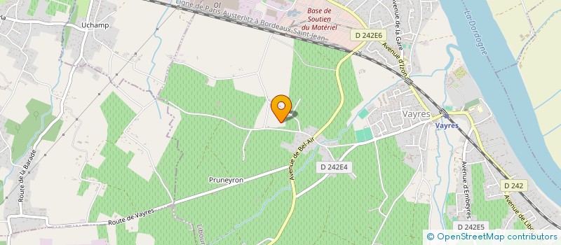 localisation de l'entreprise MONSIEUR GREGORY ROBERT YVES QUEROMES  VAYRES