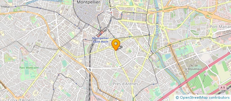 localisation de l'entreprise MONSIEUR GREGORY ROBINSON à MONTPELLIER