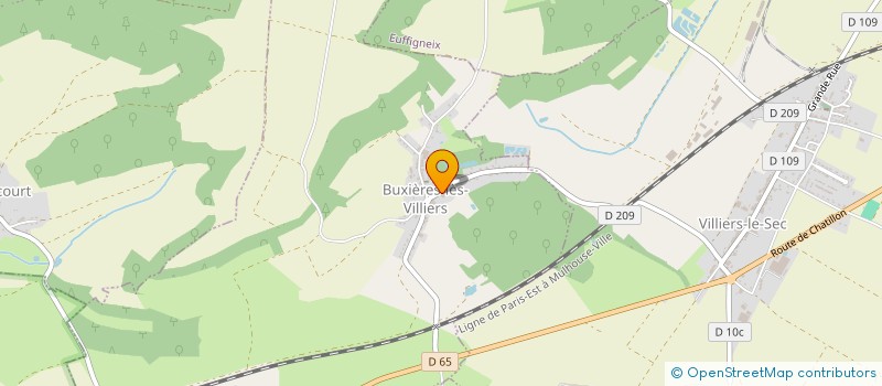 localisation de l'entreprise MONSIEUR GREGORY ROGER à BUXIERES-LES-VILLIERS