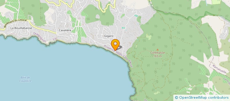 localisation de l'entreprise MONSIEUR GREGORY ROMANO  CAVALAIRE-SUR-MER