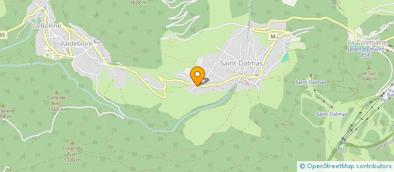 localisation de l'entreprise MONSIEUR GREGORY ROSSI à SAINT-SAUVEUR-SUR-TINEE