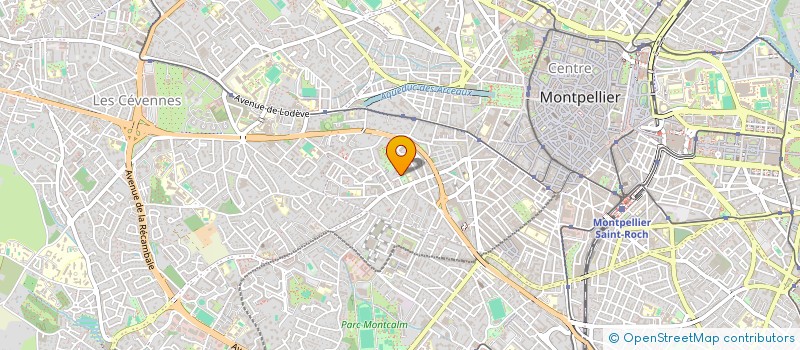 localisation de l'entreprise MONSIEUR GREGORY ROUCAYROL à MONTPELLIER