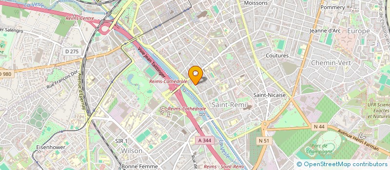 localisation de l'entreprise MONSIEUR GREGORY ROUFFI  REIMS