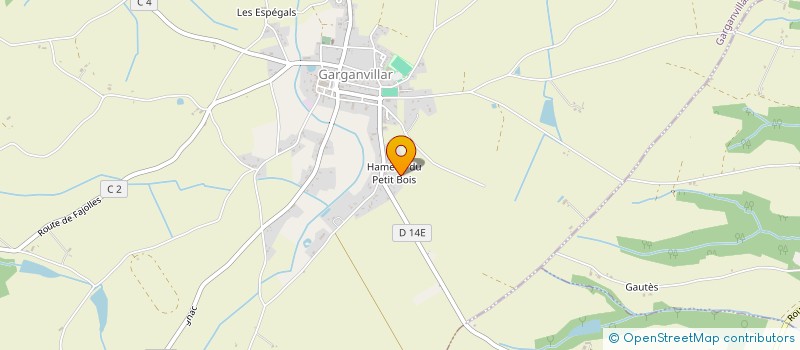 localisation de l'entreprise MONSIEUR GREGORY ROUSSEL  GARGANVILLAR