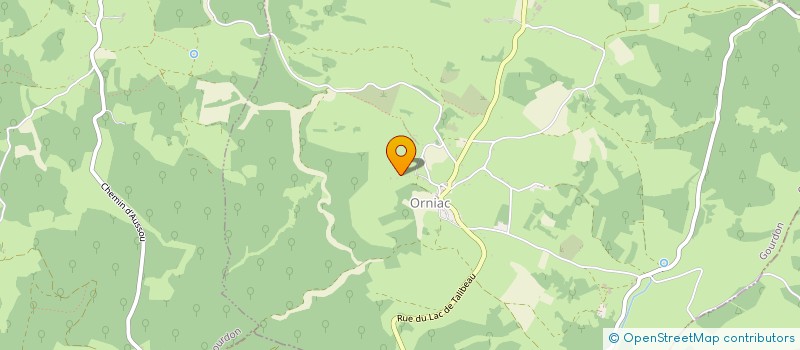 localisation de l'entreprise MONSIEUR GREGORY ROUSSELOT  ORNIAC