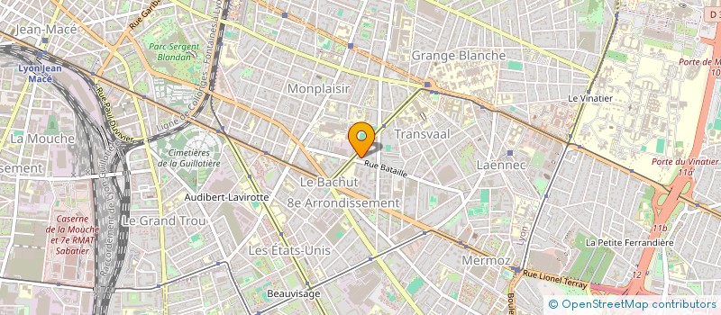 localisation de l'entreprise MONSIEUR GREGORY SABATER  LYON