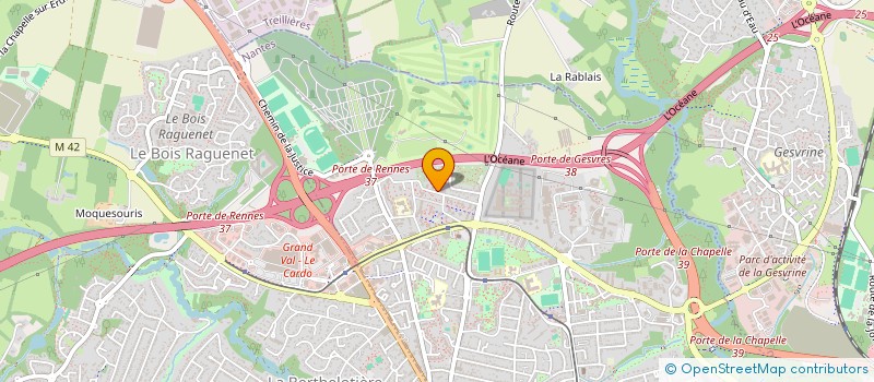 localisation de l'entreprise MONSIEUR GREGORY SABLON à NANTES